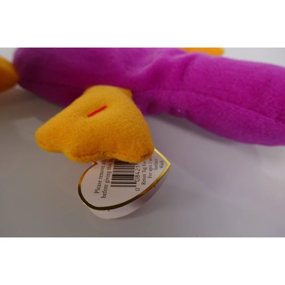 Ty Beanie Babies Patti the Platypus Plush Toy Style 4025 w/ Tags DOB 01/06/1993